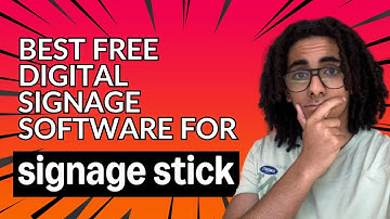 Best FREE Digital Signage Software for Amazon Signage in 2024