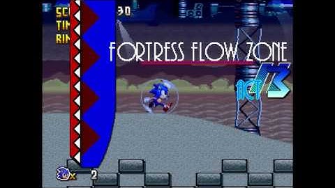 Sonic: Before The Sequel Playthrough Part 7 Zone 7: Fortress Flow