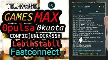 Update Config Gamemax Telkomsel | Config 0p0k Telkomsel | HTTP CUSTOM