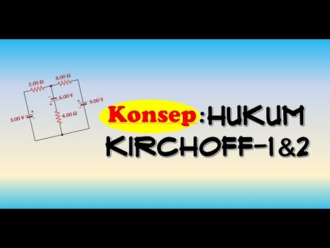 Konsep Rangkaian listrik 2 Loop-Fisika SMA Kelas 12 - YouTube