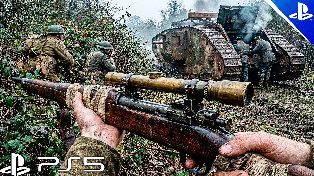 Our tank broke down, LET'S SABOTAGE THE GERMANS - Battlefield / Immersive Gameplay [PS5 4K]