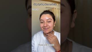 Korean Facial Step By Step