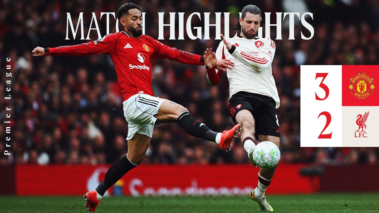Highlights: Manchester United 3-2 Liverpool | Szoboszlai & Gakpo Goals in Premier League Defeat