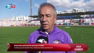 Sivas Belediyespor Maçına Doğru