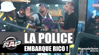 La police embarque Rico en direct ! #FreeRico #PlanèteRap