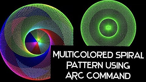 Spiral using ARC Command || ARC Command in MSW LOGO || ARC Command || MSW LOGO for Beginners