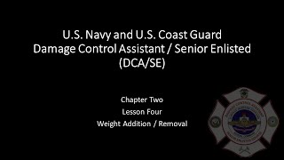 Chapter 2.4 - Weight Additions and Removals