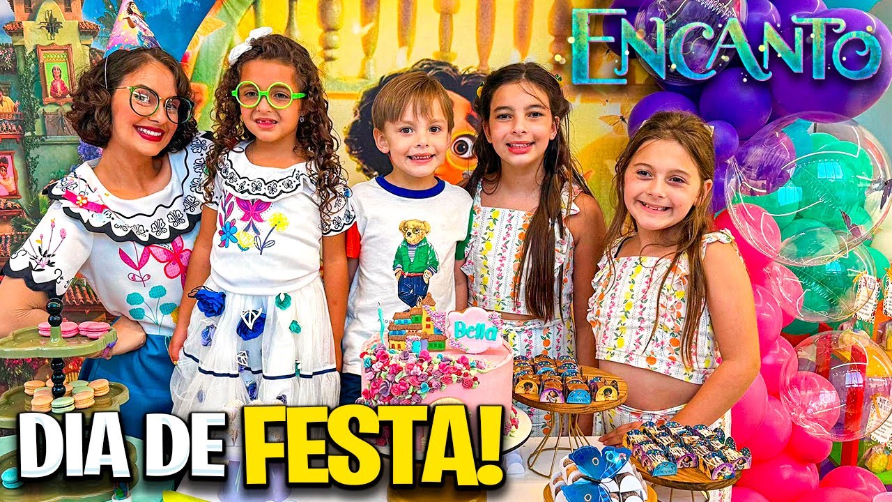 TUDO QUE FIZEMOS EM 24HRS EM UM DIA DE FESTA DE ANIVERSÁRIO