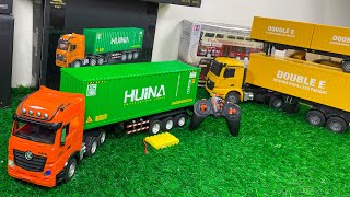 Unboxing RC Truck Container Huina Super Bigg Power Huina 1317 Remote Control,