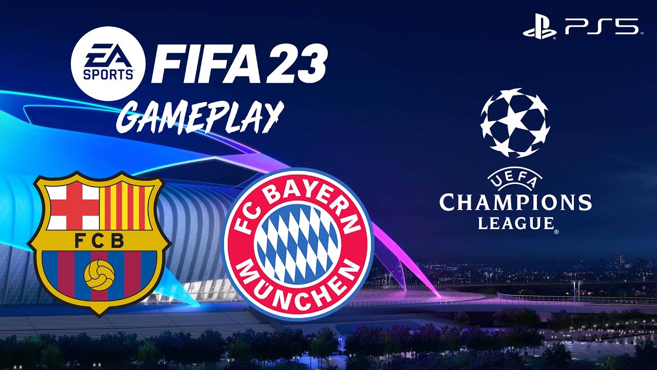 FIFA 23 GAMEPLAY | Barcelona v Bayern Munich - Champions League (PS5 ...