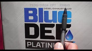 Blue DEF Platinum Born on Date explained for Plant CP7