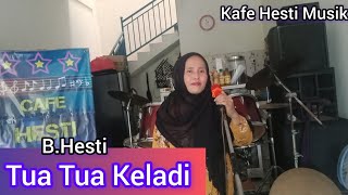 Tua Tua Keladi .( Anggun C Sasmi ) Karaoke ( cover) B .Hesti ...Kafe Hesti Musik