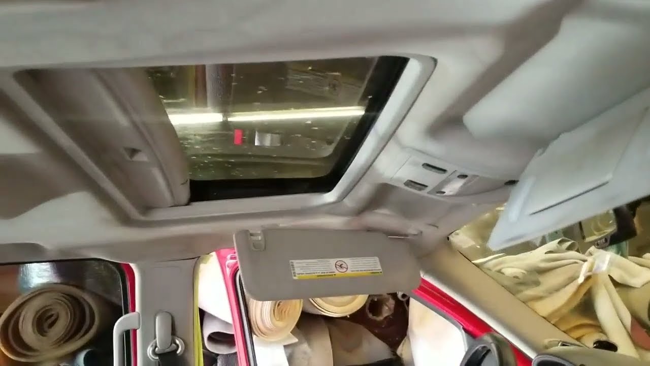 How to Repair Chevy Silverado Sunroof Panel Como Tapizar quemacoco