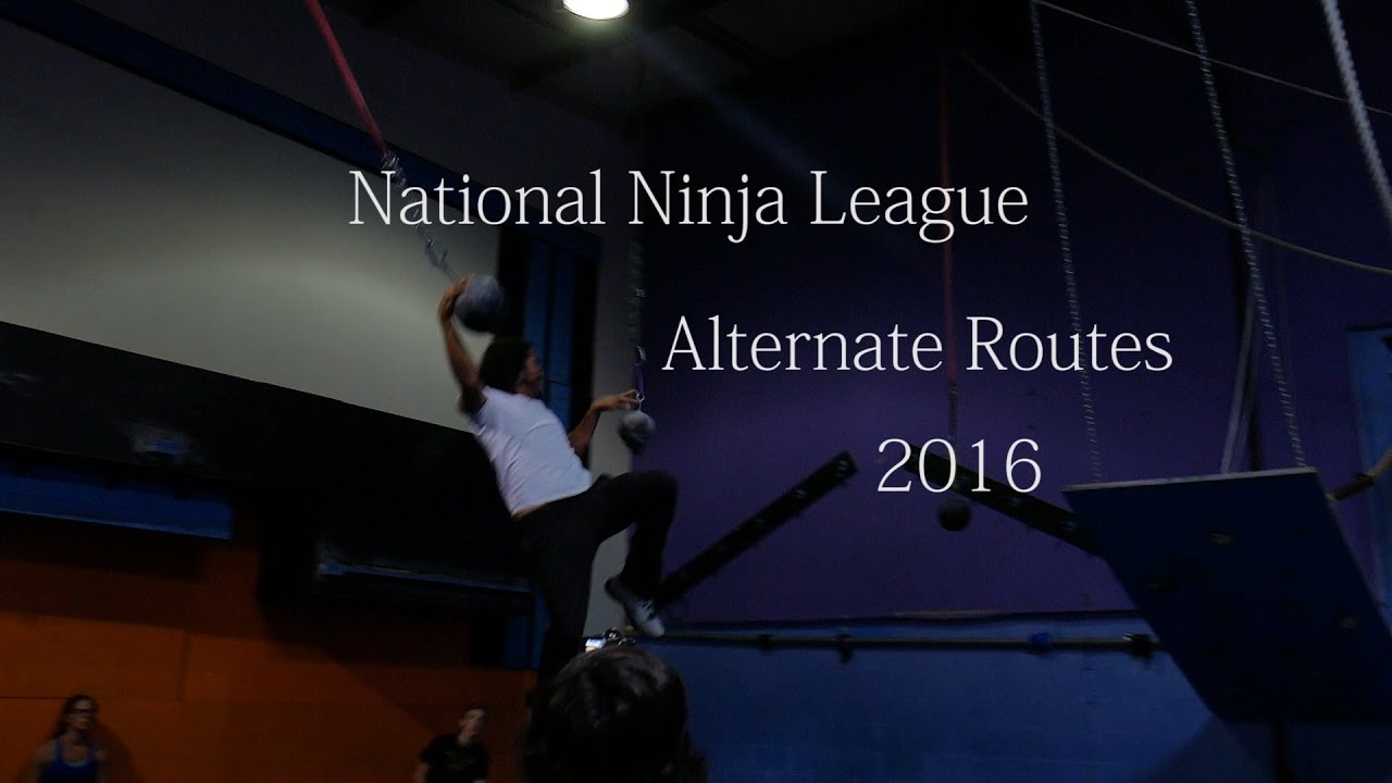 Unknown Competitor Ninja League 2016 Alternate Routes - YouTube