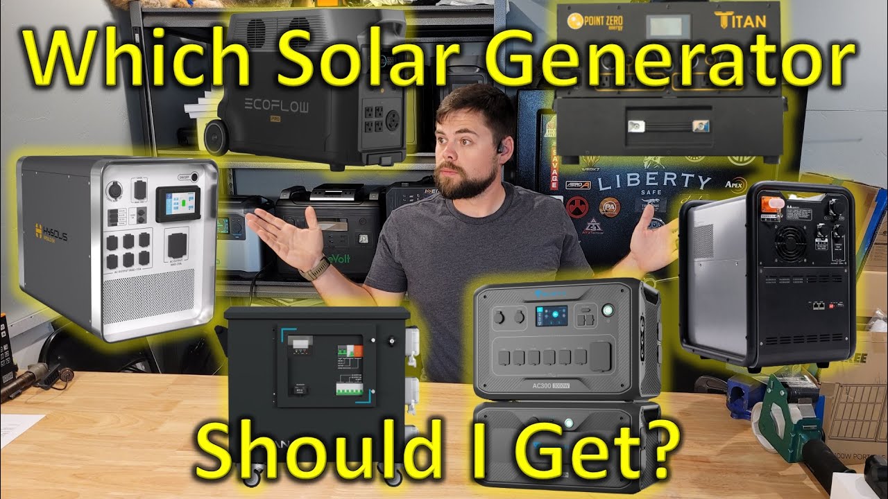 Which Solar Generator Do I Buy? YouTube