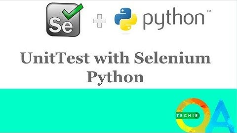 Unittest with Selenium python