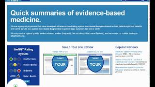 How to know what treatments are worth considering with TheNNT.com
