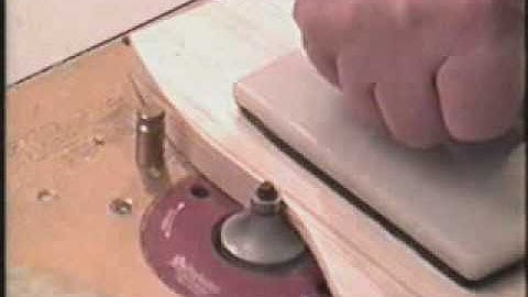 Using a Router Table Starting Pin