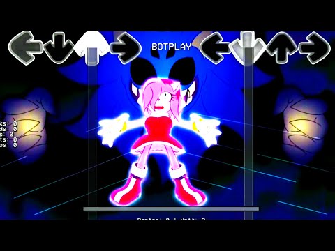 sonic.exe kills amy rose in Friday Night Funkin