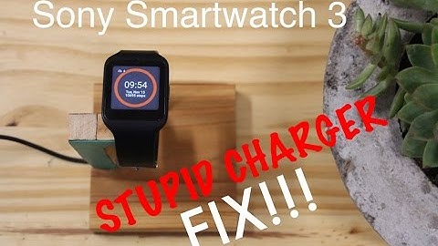 Sony Smartwatch Charging DIY FIX