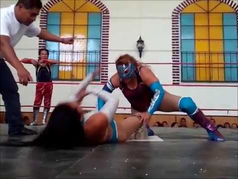 BRILLO DE LUNA Y GEE O'NEIL VS MISS CORAL Y SHINIGAMI KEY. 03-09-17.