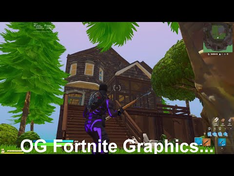 How To Get OG Fortnite Graphics Back...(Chapter 1 Graphics)