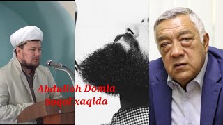 Абдуллох домла сокол хакида/ Abdullah Domila soqol xaqida