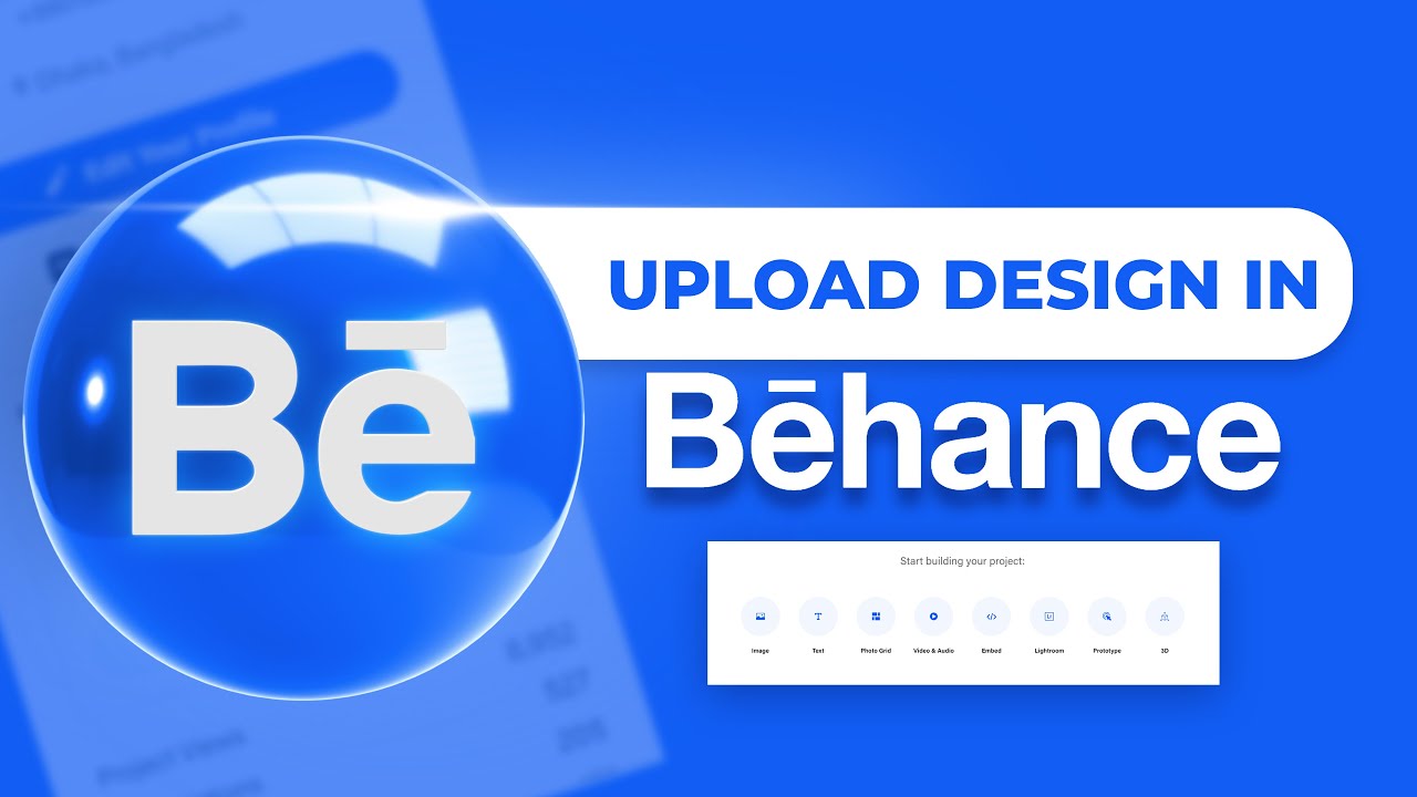 How to Upload Project on Behance | Behance Tutorial - YouTube