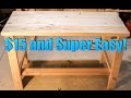 Build a Super CHEAP and EASY DIY Desk!