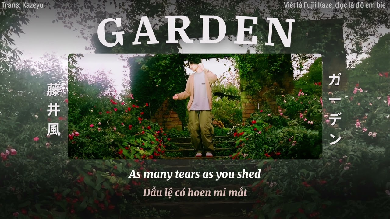 Vietsub] Garden (ガーデン) - Fujii Kaze - YouTube