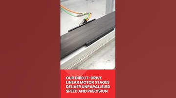 Sinadrives: The Future of Linear Motor Technology! ⚡🔧 #machine #linearmotion #automation