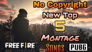 Top 5 pubg / free fire montage songs ...
