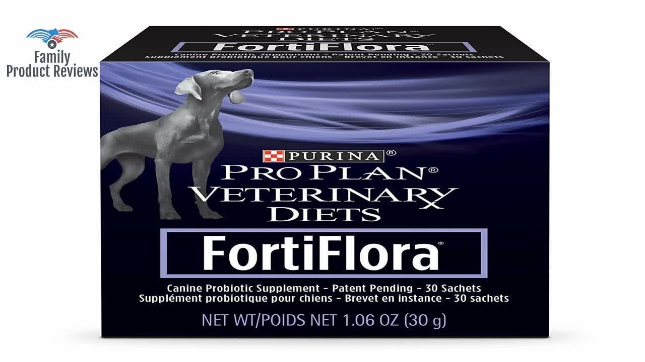 Purina Pro Plan FortiFlora Dog Probiotic Supplement YouTube