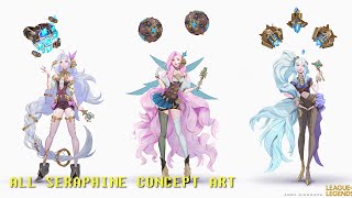 ALL Seraphine Concept Art (League Of Legends) ALL Seraphine Concept Art (League Of Legends)