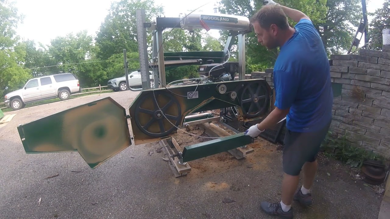 Real Time Blade Change on my Woodland Mills HM130MAX YouTube