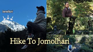 Hike To Jomolhari To Celebrate Jomolhari Mountain Festival 🗻