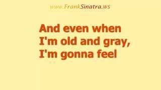 You Make Me Feel So Young By Frank Sinatra chords