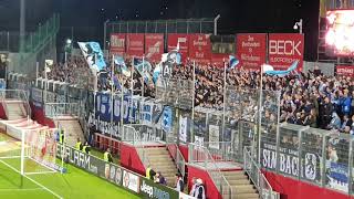07.10.2019 FC Würzburger Kickers - 1860 München 2:1, Support, Gästeblock, Awaysector