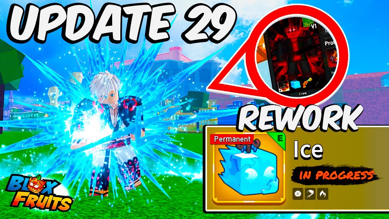 Ice Fruit Rework ICE REWORK CONFIRMADA? TEORIA INSANA DA UPDATE 29 DO BLOX FRUITS! 🧊 ...