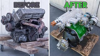 Rebuilding An 80s Saab Engine And Gearbox  | Saab 900 Classic Revival | Part 13