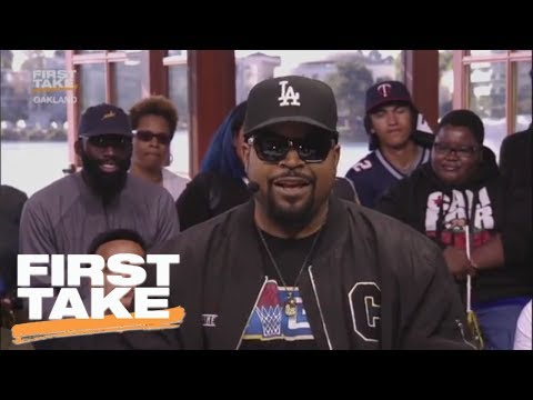 Ice Cube Loves LaVar Ball's Promotion Of Lonzo | First Take | June 2, 2017