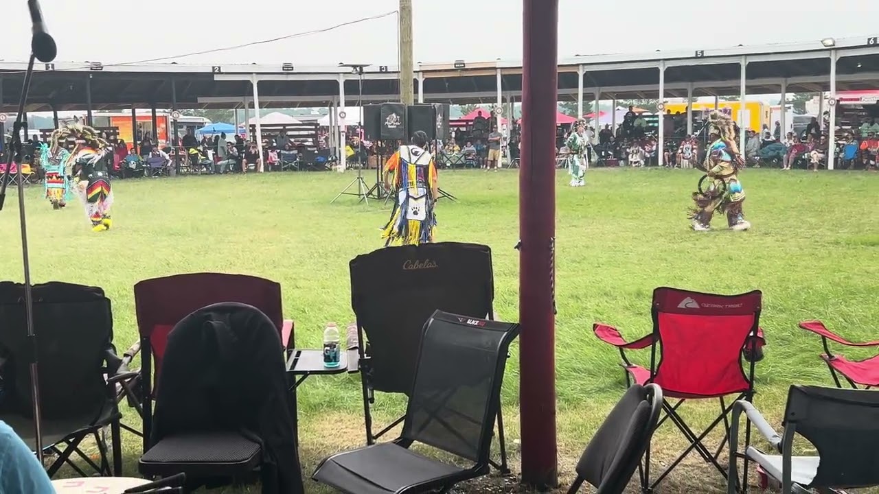 Sr adult men’s grass 2nd song- swan lake pow wow 2025