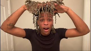 Taking Out My 2strand Twist