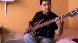 Video thumbnail of "FAME- Irene Cara Bass Cover"