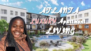 Atlanta Living Part 2: $2000 A Month LUXURY APARTMENT TOUR| Is it worth it | JoileceiaBriana