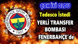 F.bahçe Yerli Transferi Patlattı Tedesco Istedi Resmen Geldi..