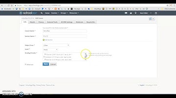 Schoology Remove Old Courses