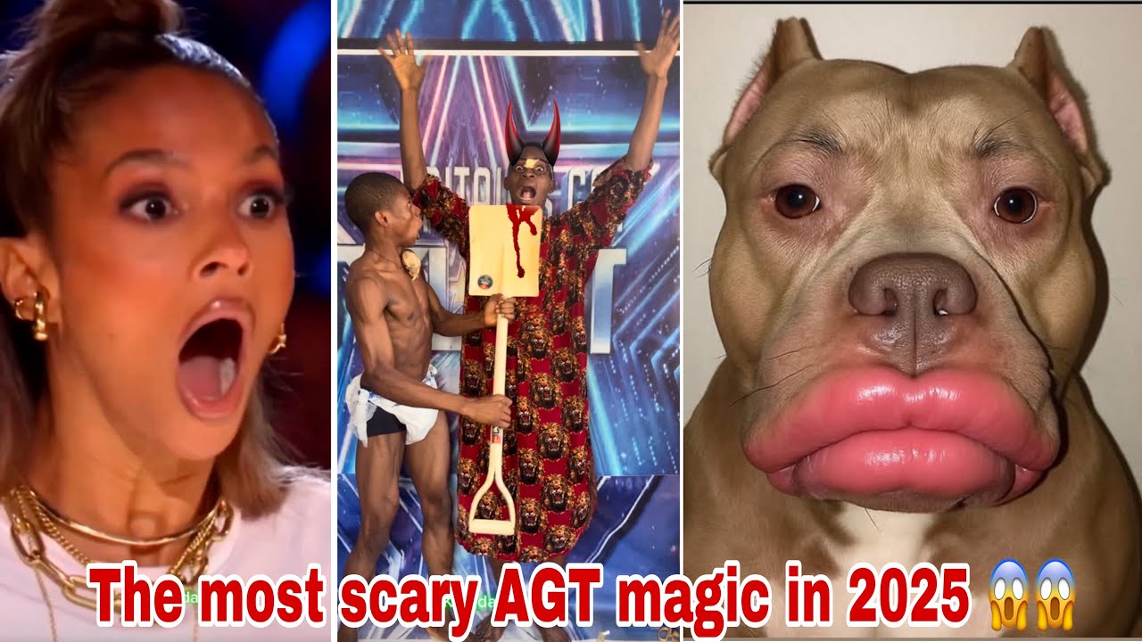 The best of agt season in 2025 😱😱 #agt #magic #bgt #trending #americanhottalent #britainsgottalent 