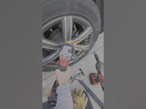 Wheel stud spinning, can't unscrew lugnut 1 of 3 - YouTube
