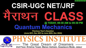 MARATHON CLASS-4 Paper 2013-2014 #csirnet #jrf2023 #prepration #2023 #mscphysics #lecture #rpsc #all